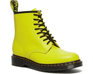 1460 Sulphur Yellow Smooth Leather Lace Up Boots