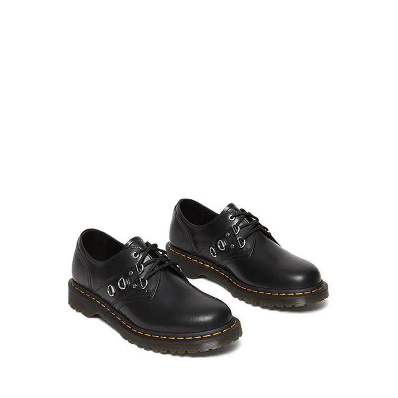 1461 HDW Unisex Shoes- Black Smooth