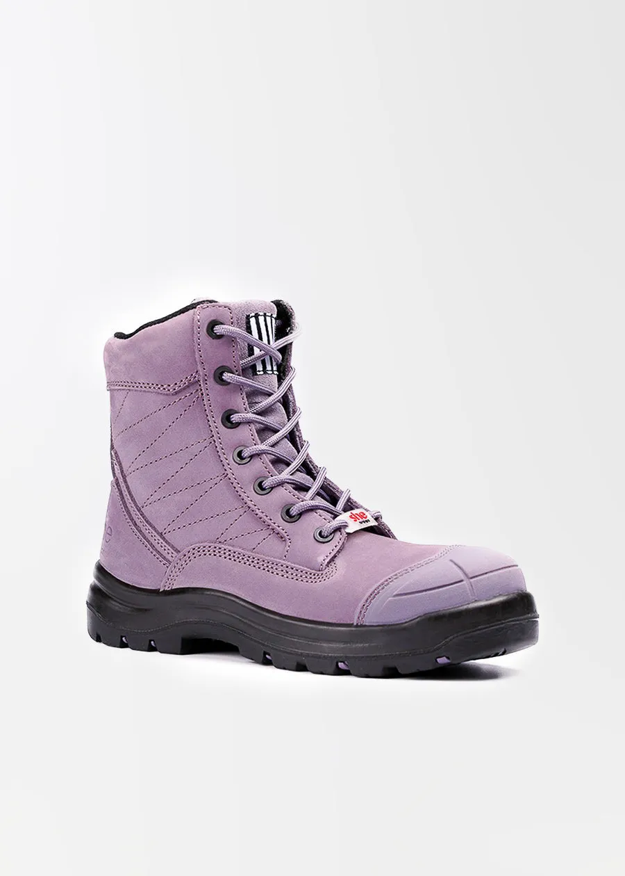 Achieves Seconds sale: women's safety work boots (zip)