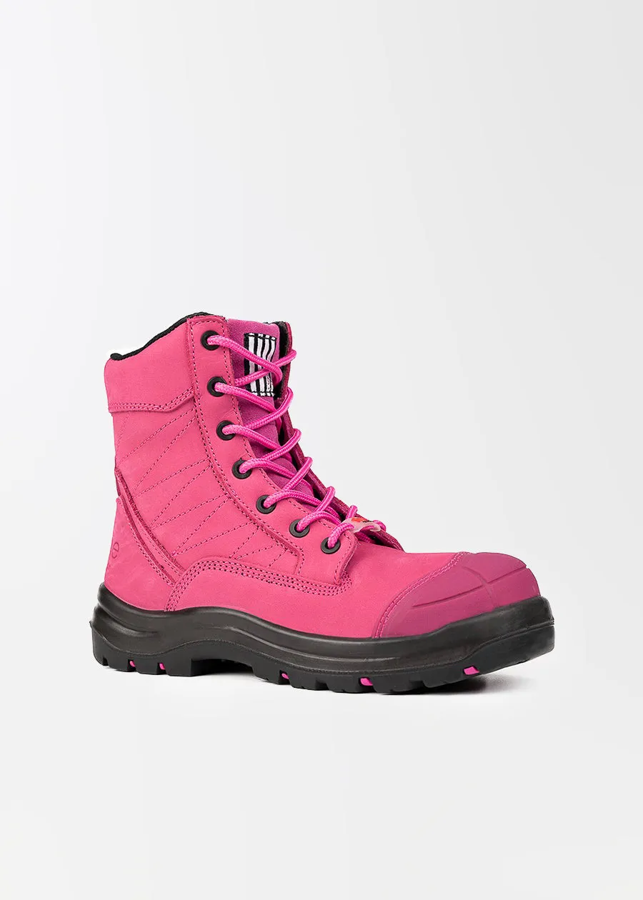 Achieves Seconds sale: women's safety work boots (zip)