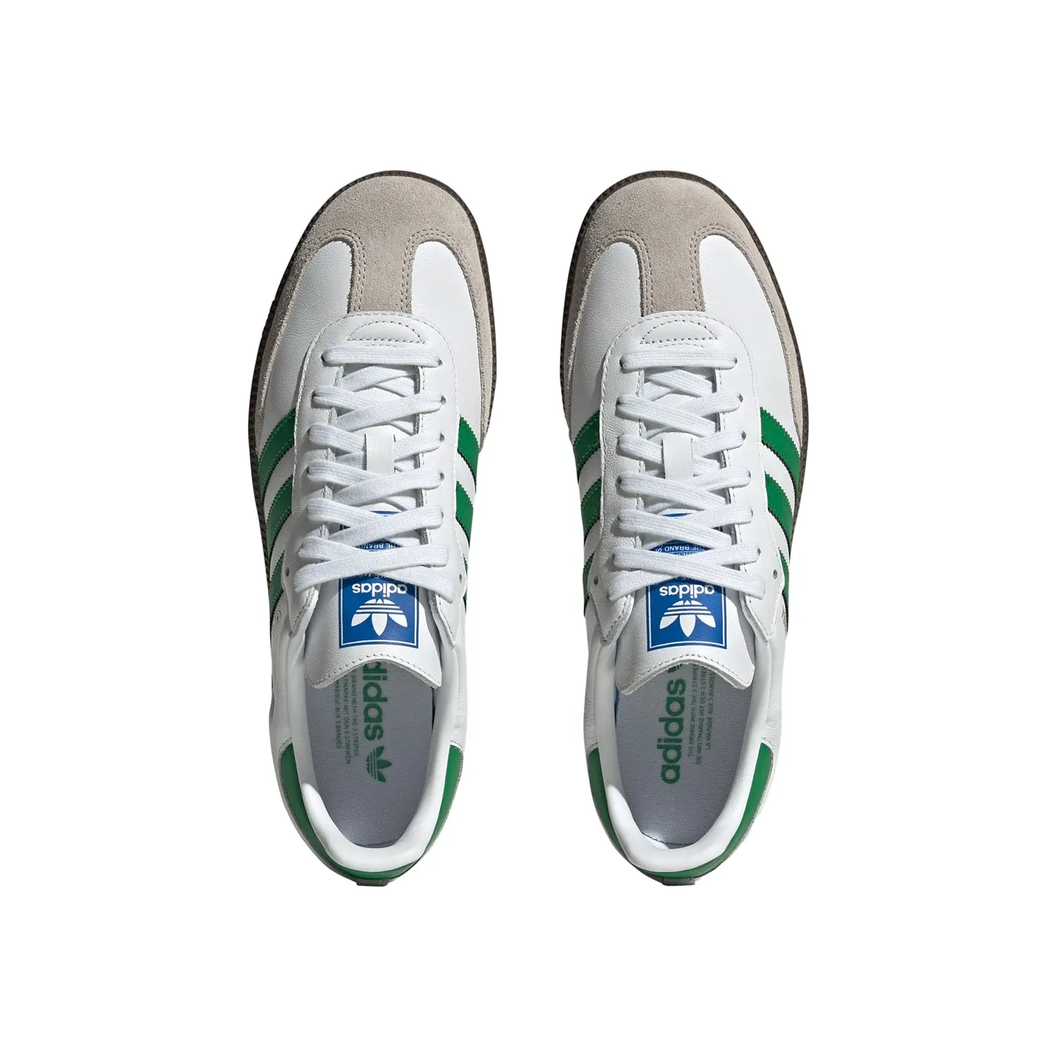 ADIDAS SAMBA OG - FTWWHT/GREEN/SUPCOL