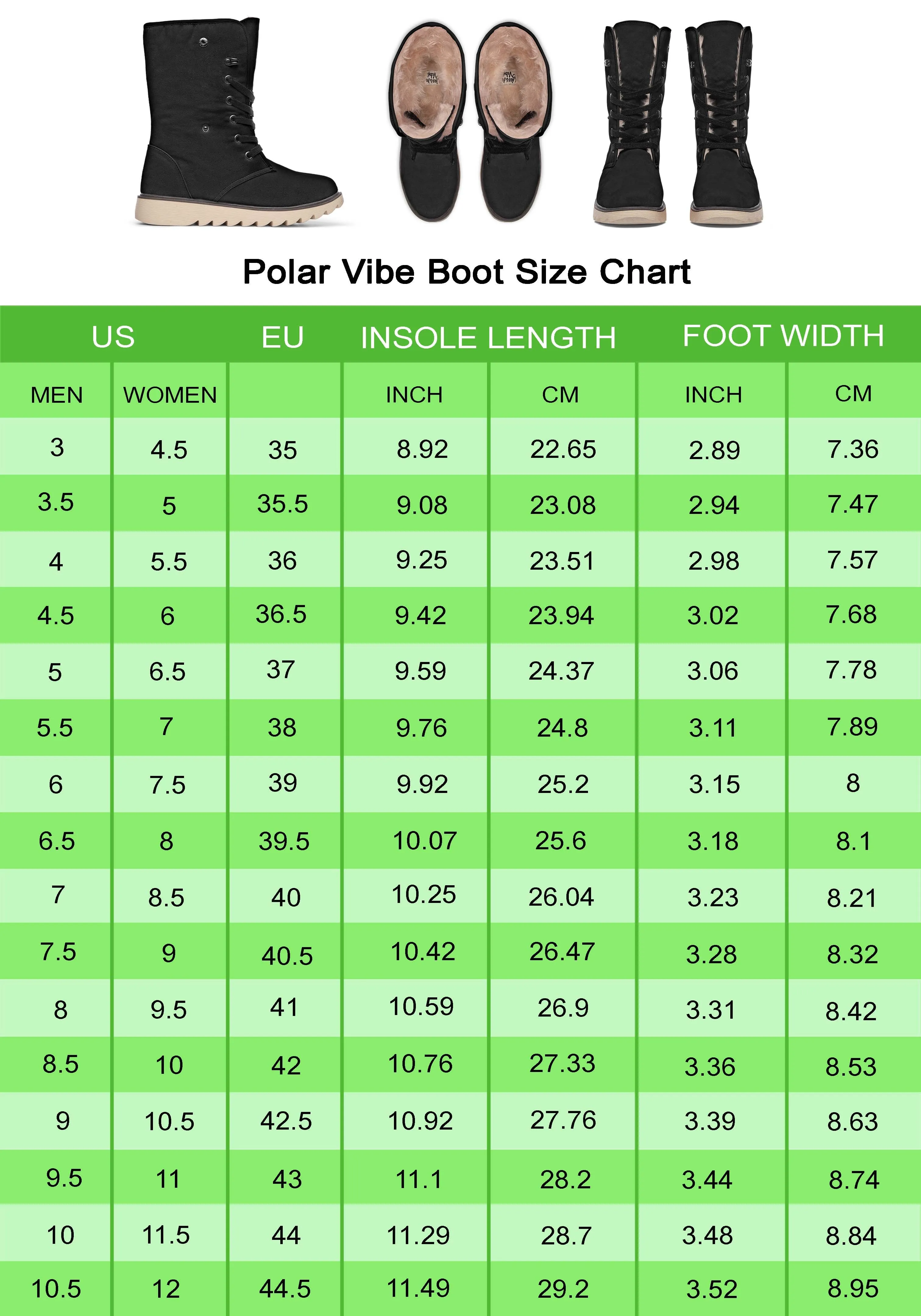 Airplane Diagram Polar Vibe Boots