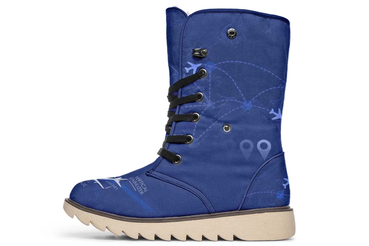 Airplane Diagram Polar Vibe Boots