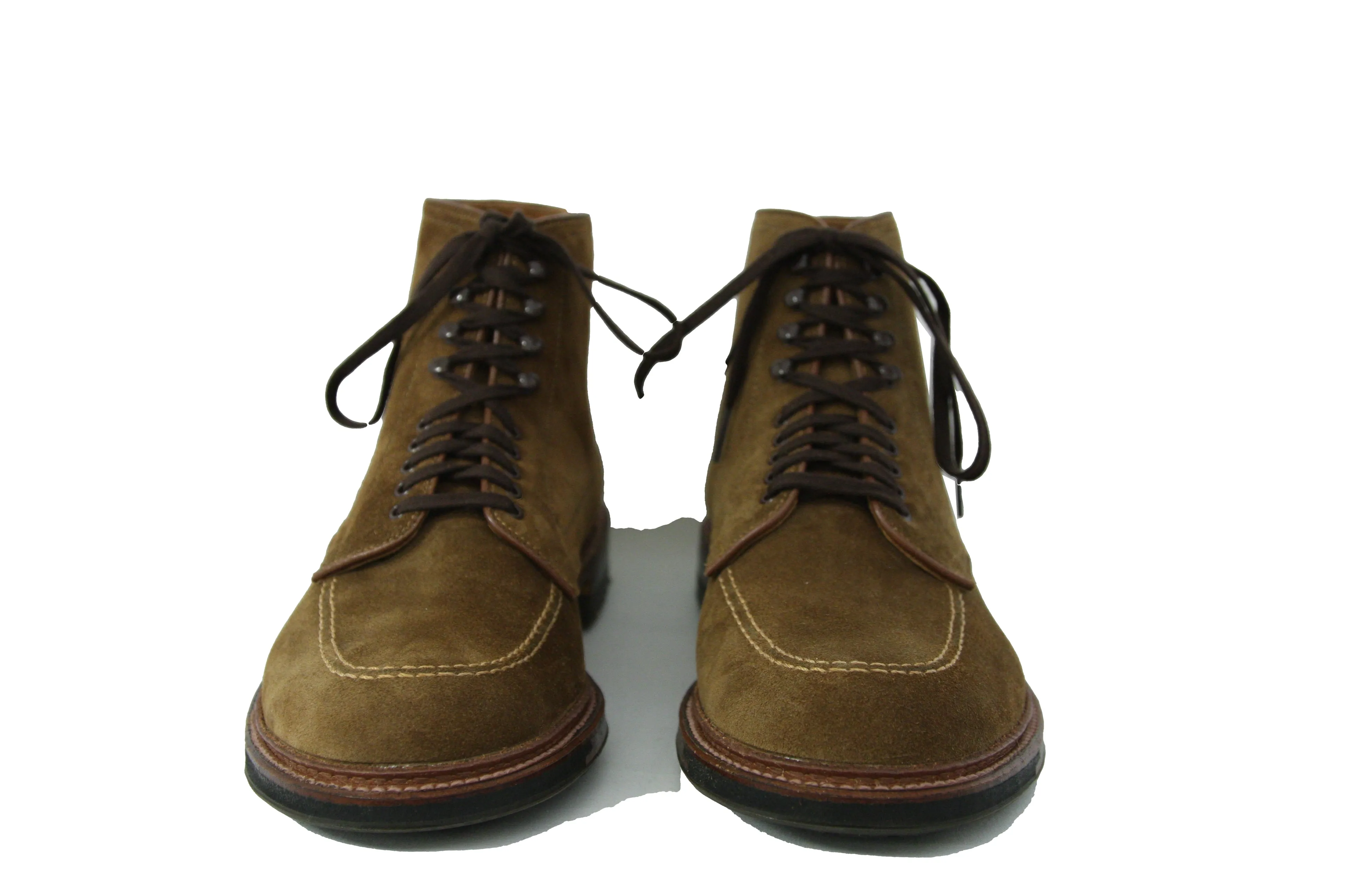 Alden Indy Workboot Snuff Suede with Commando Sole