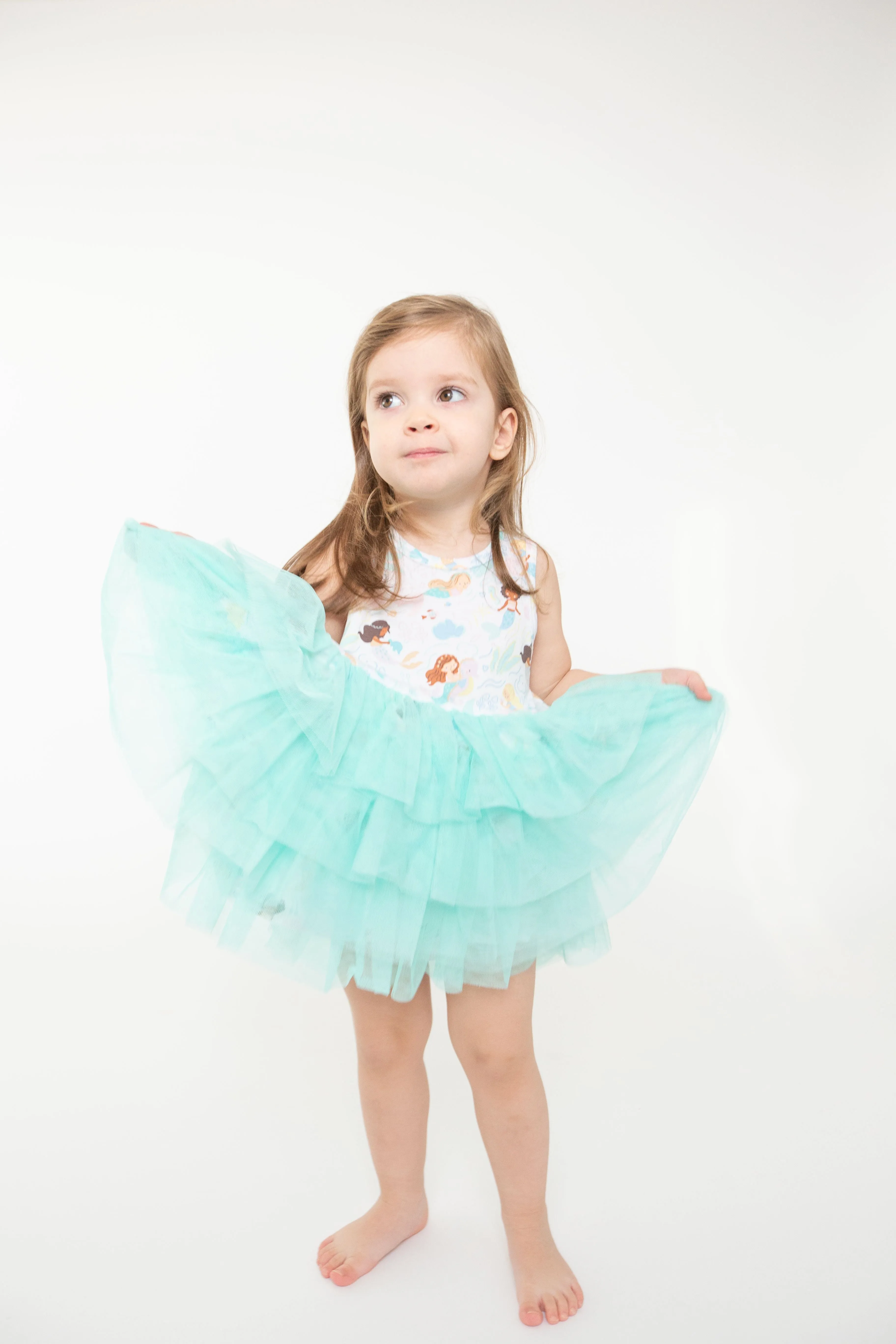 Angel Dear - Magical Mermaids Twirly Tutu Dress