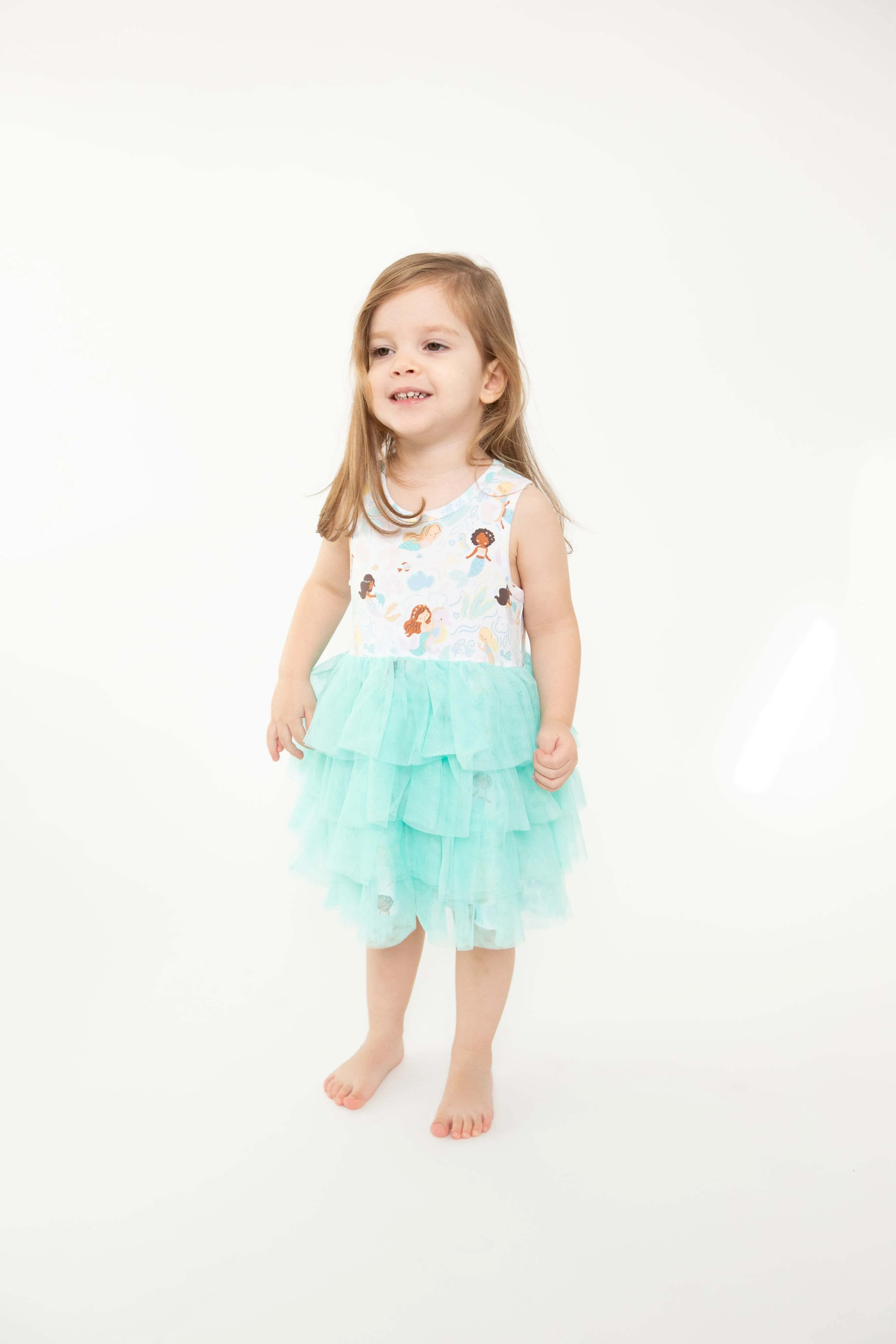 Angel Dear - Magical Mermaids Twirly Tutu Dress