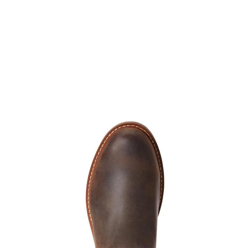 Ariat Mens Wexford H2O Waterproof Boots in Mocha/Navy - Versatile and Stylish Footwear for All-Season Comfort