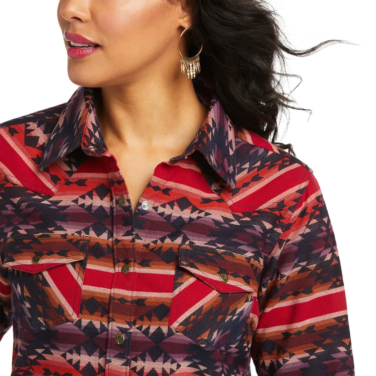 Ariat Womens R.E.A.L Sedona Serape Shirt