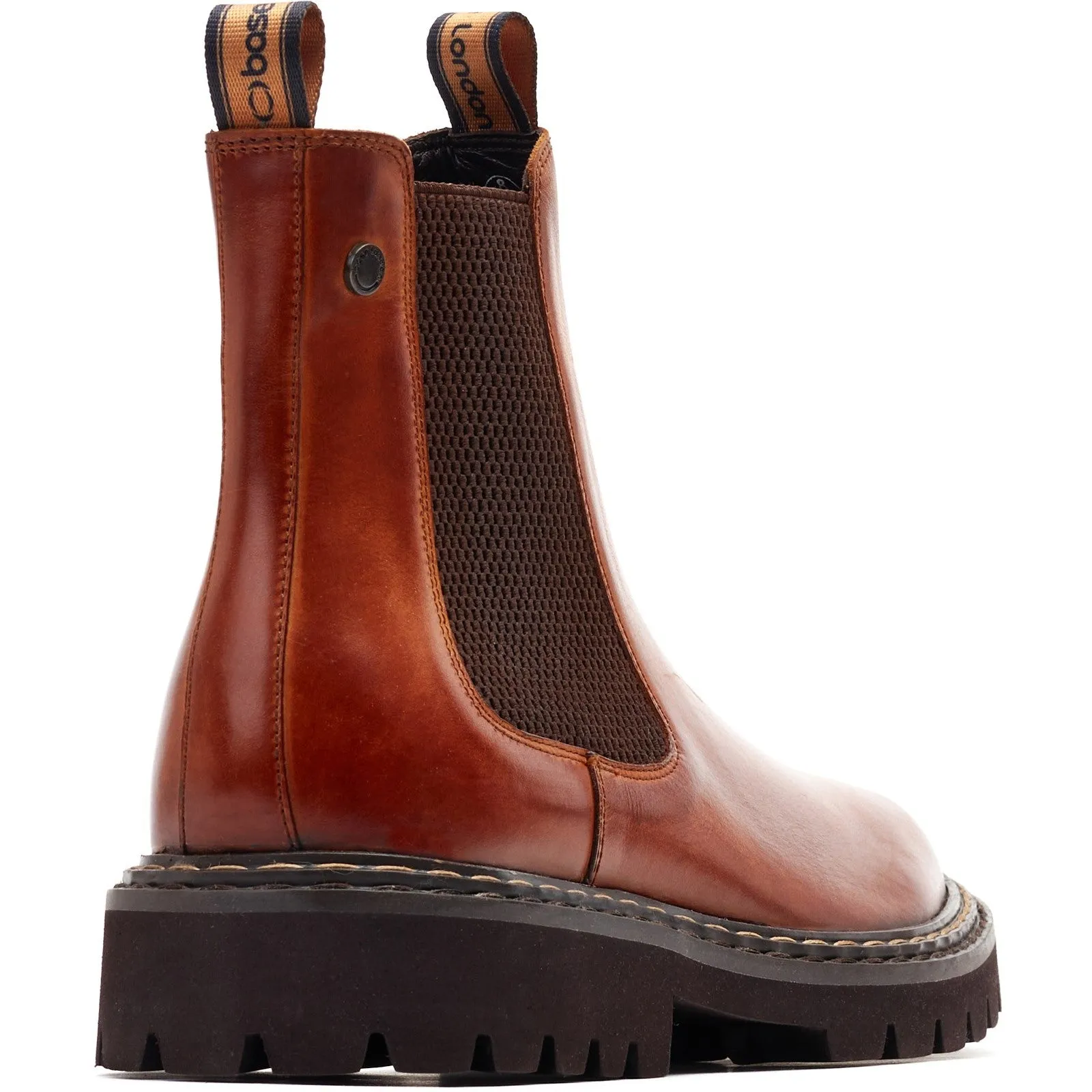 Base London Utah Mens Leather Chelsea Boot