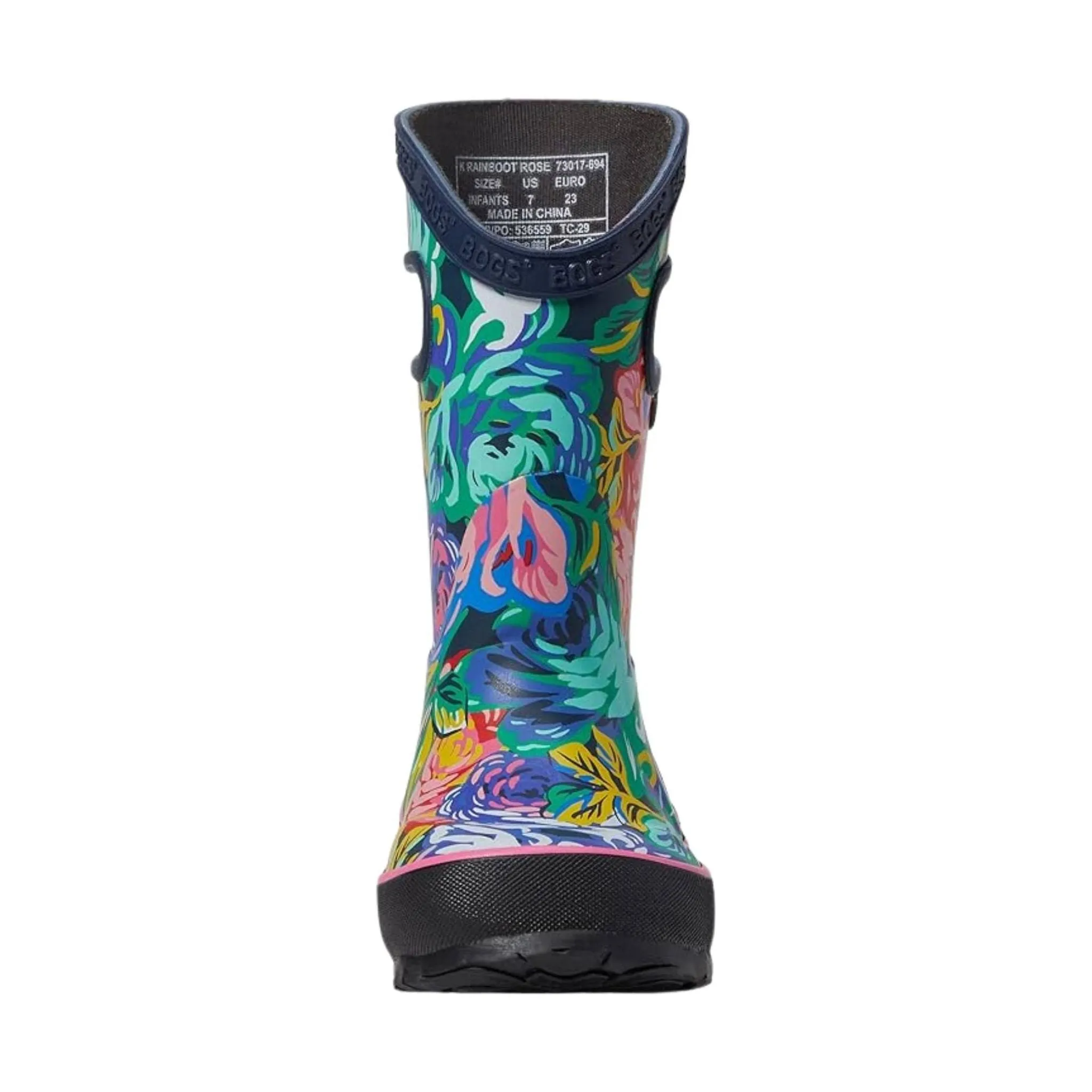 Bogs Kids' Rose Garden Rain Boots - Rose Multi