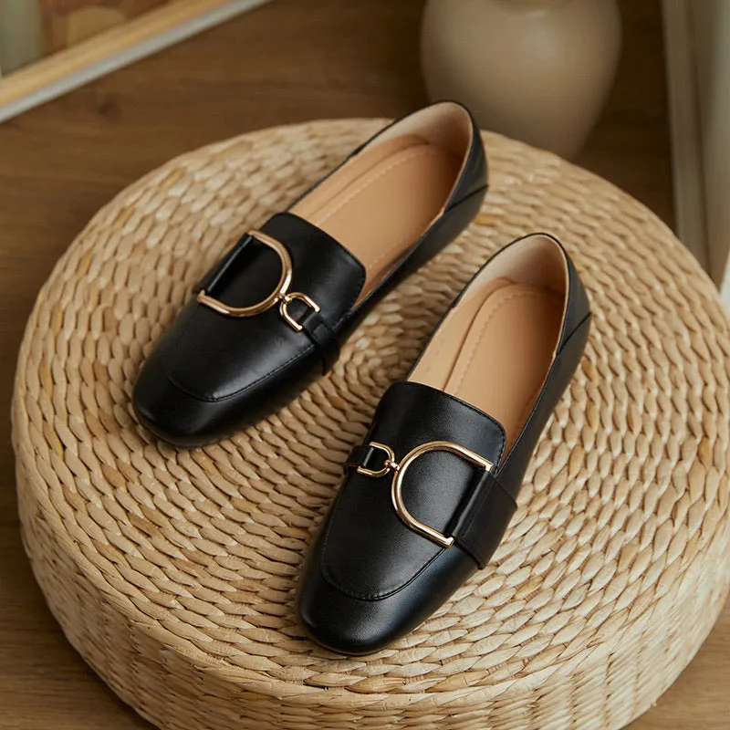 Buckled Two-way Loafer