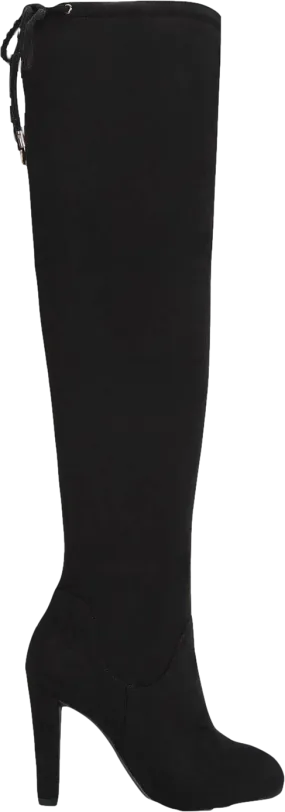 Carvela comfort Black Pammy Suedette Over The Knee Boots UK 8 EU 41 👠