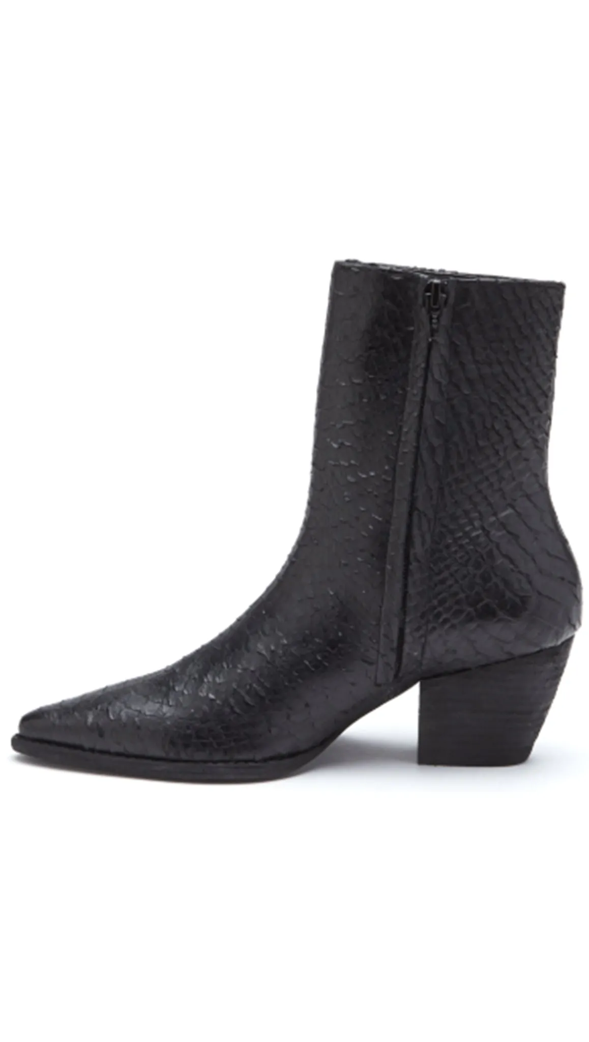 Caty Boot - Black Snake