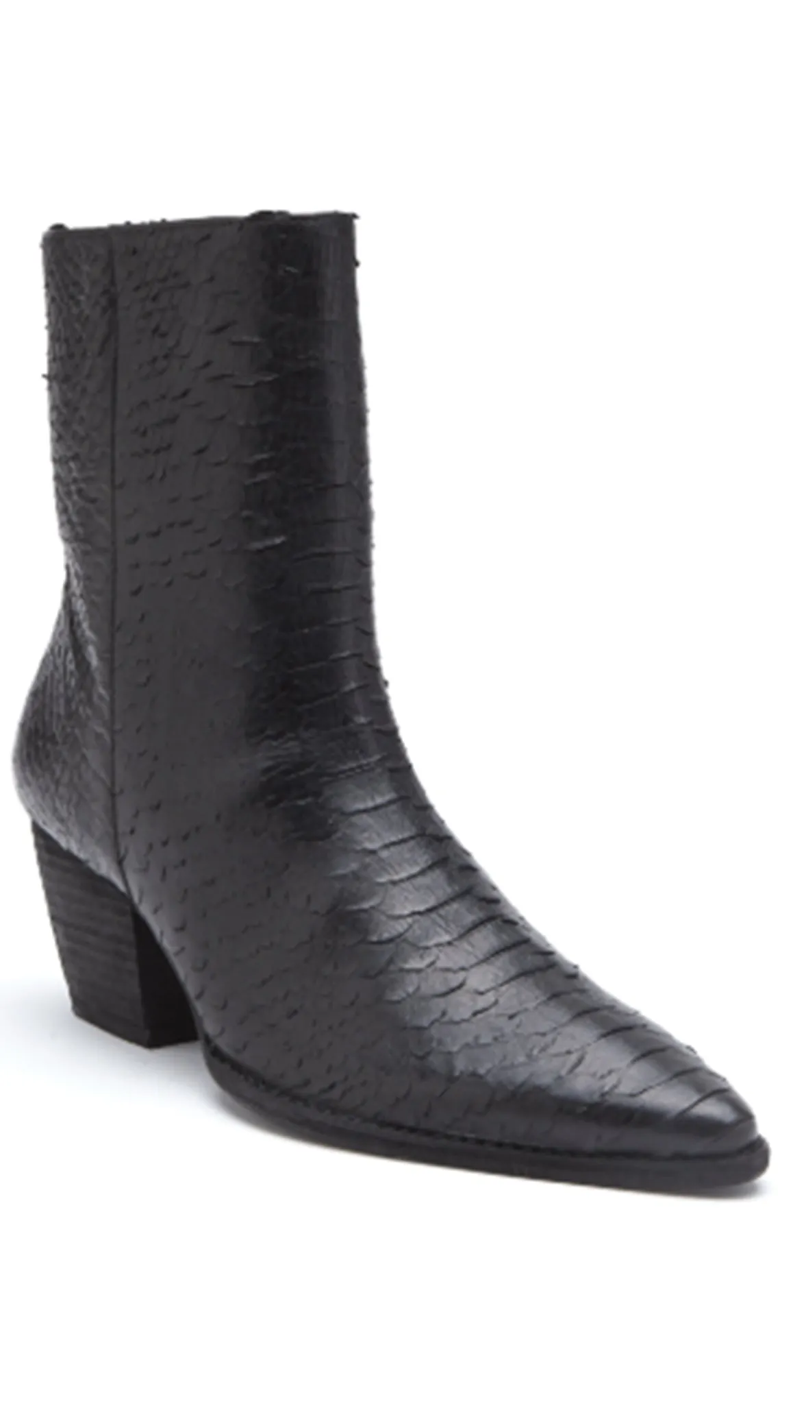 Caty Boot - Black Snake