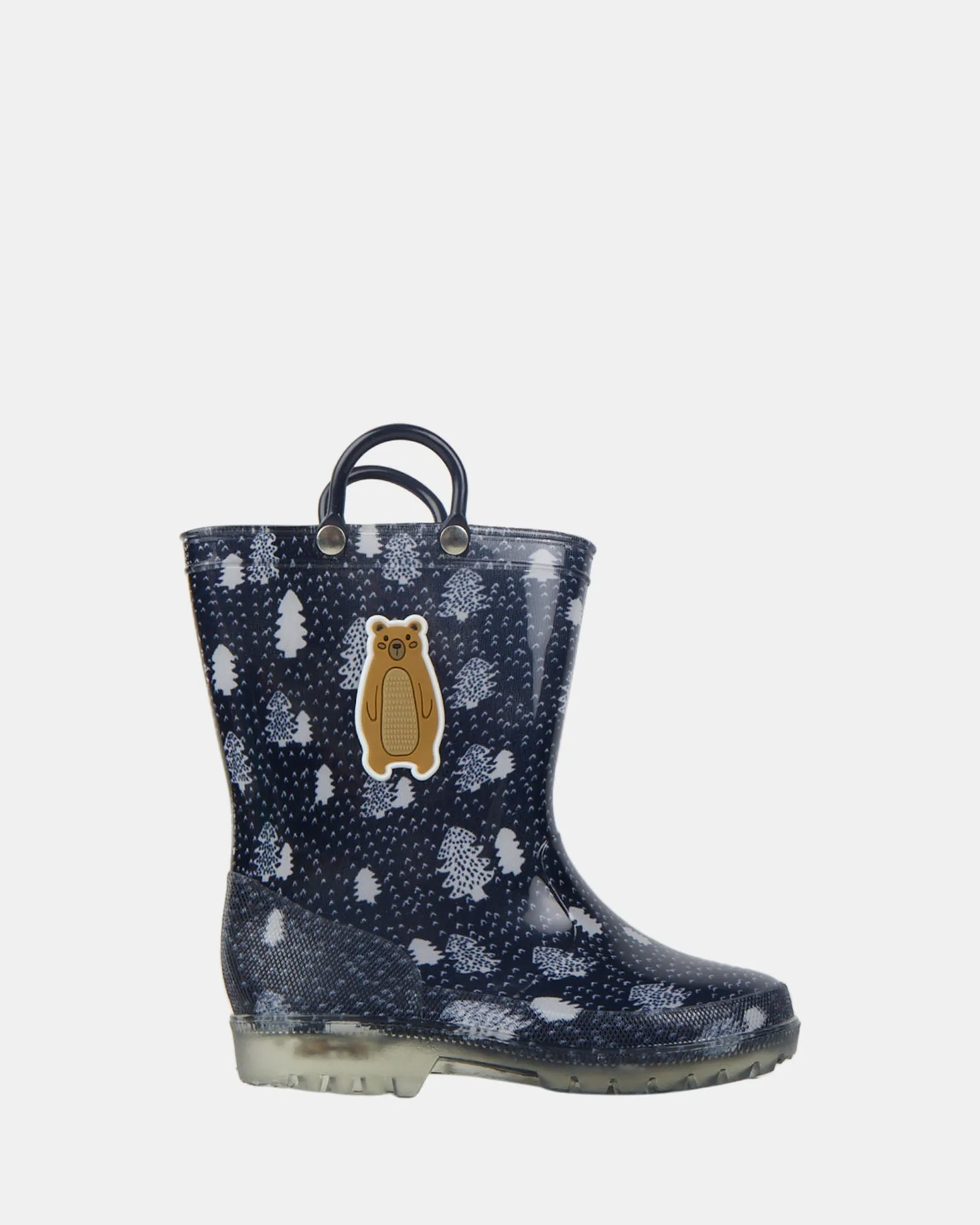 Optimized Title: Charlie Bear Gumboot - Navy and White Striped Design for Trendy Comfort

This title adds clarity and appeal by specifying the color pattern and suggesting the style and comfort of the product.