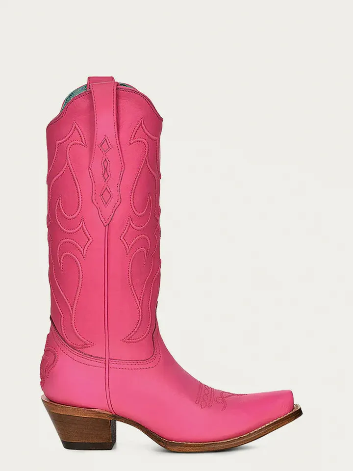 Corral Women's Hot Pink 13 Inch Shaft Designer Boot