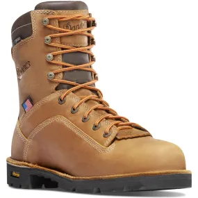 Danner Men's Quarry USA Made 8" Insulated WP Work Boot - Brown - 17319