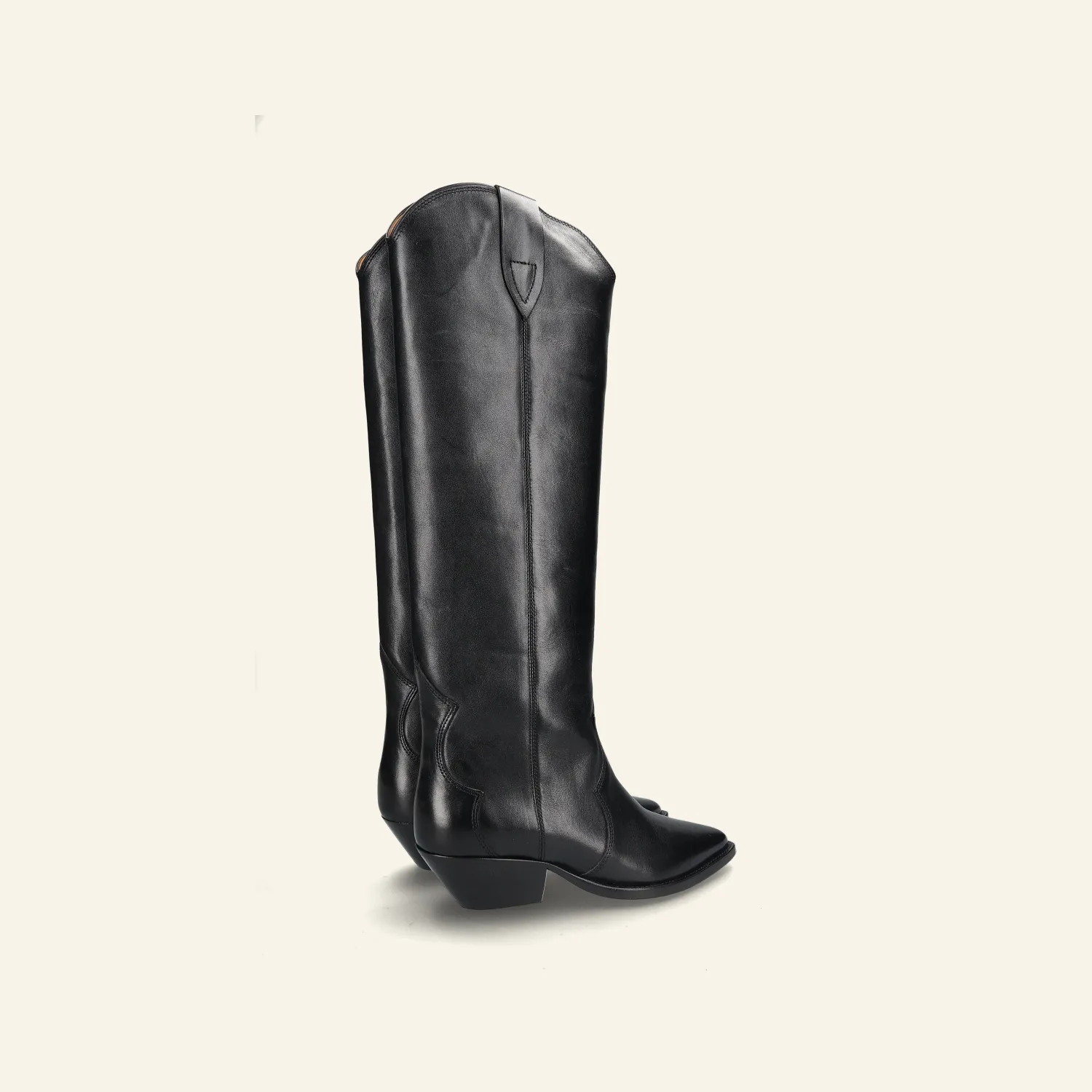 DENVEE HIGH BOOTS / Black