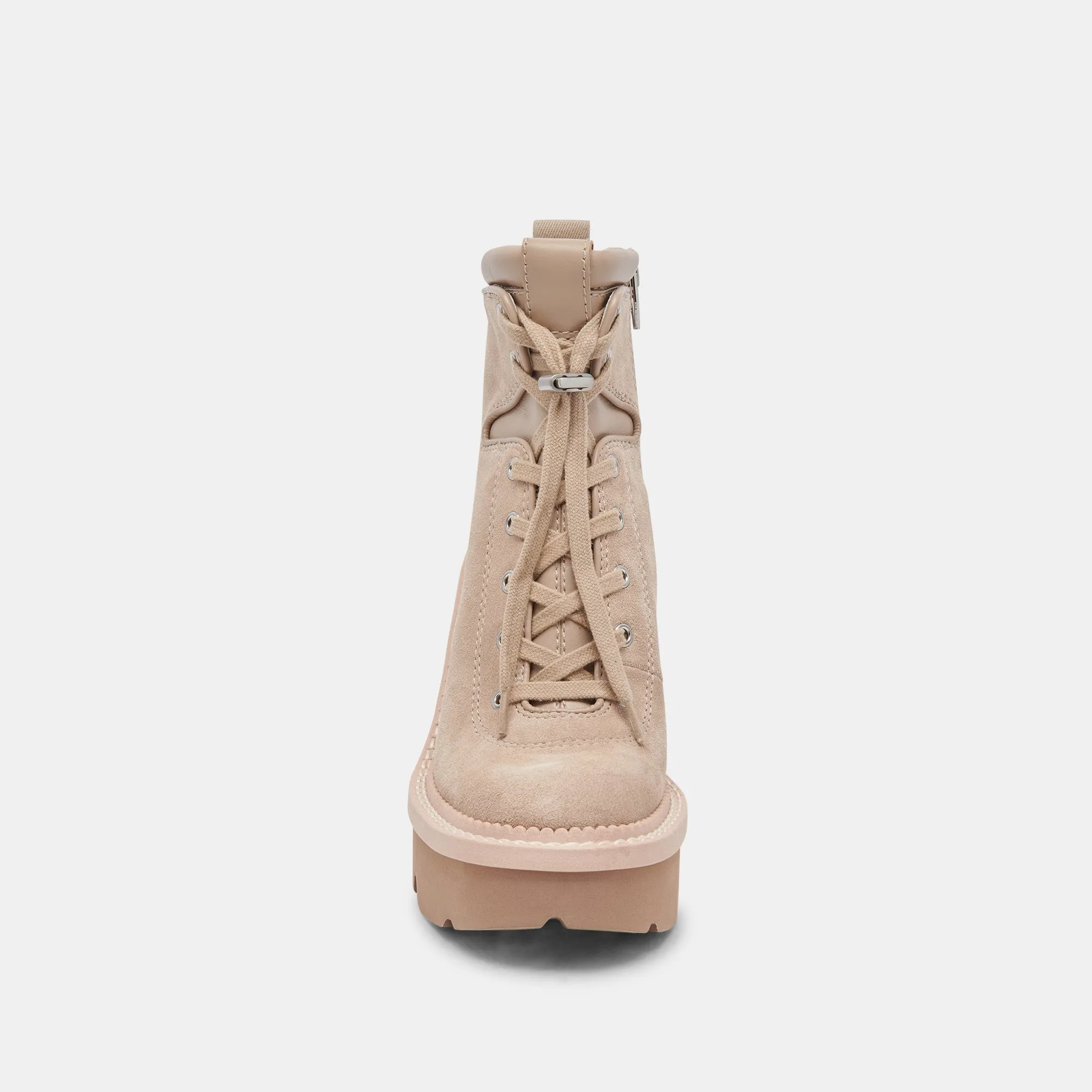 DOMMIE BOOTS TAUPE SUEDE