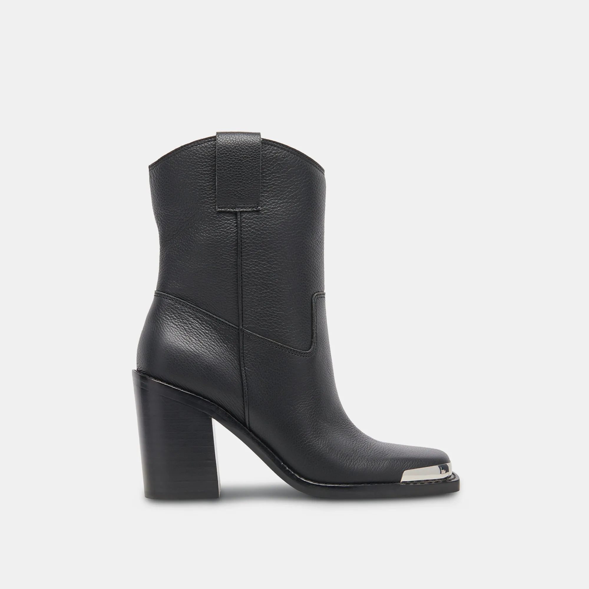 FALON BOOTS BLACK LEATHER