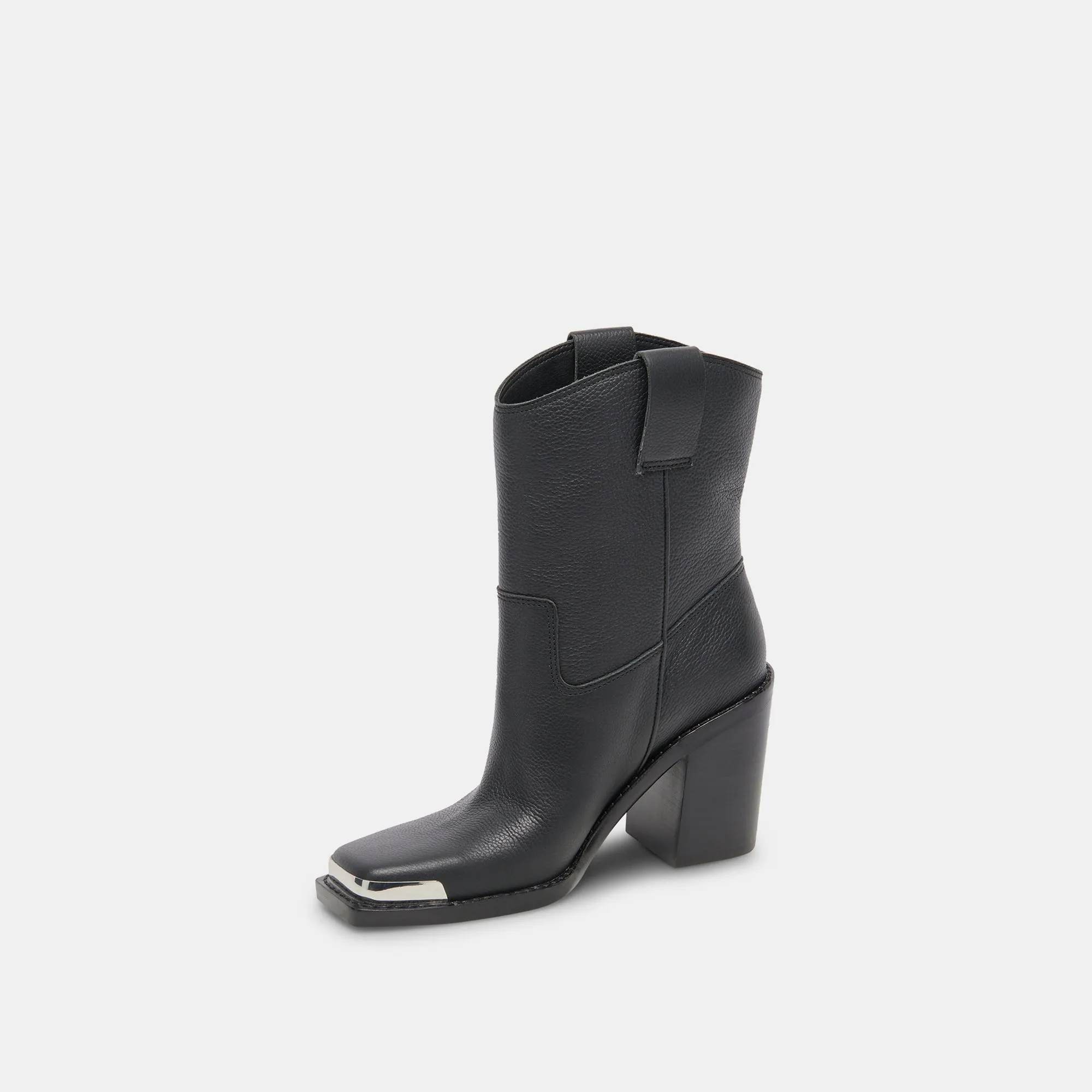 FALON BOOTS BLACK LEATHER