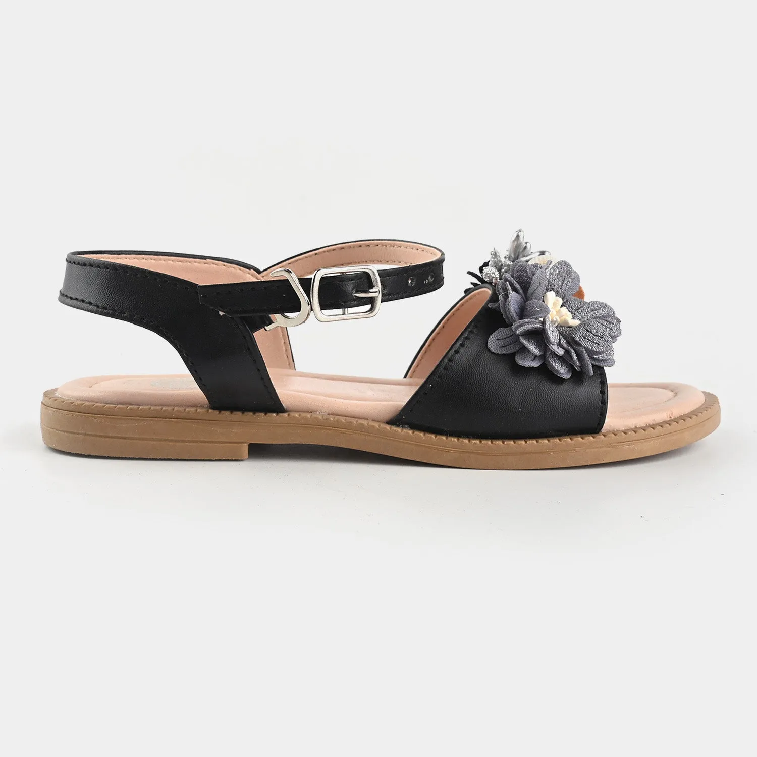 Girls Sandal 456-68-BLACK