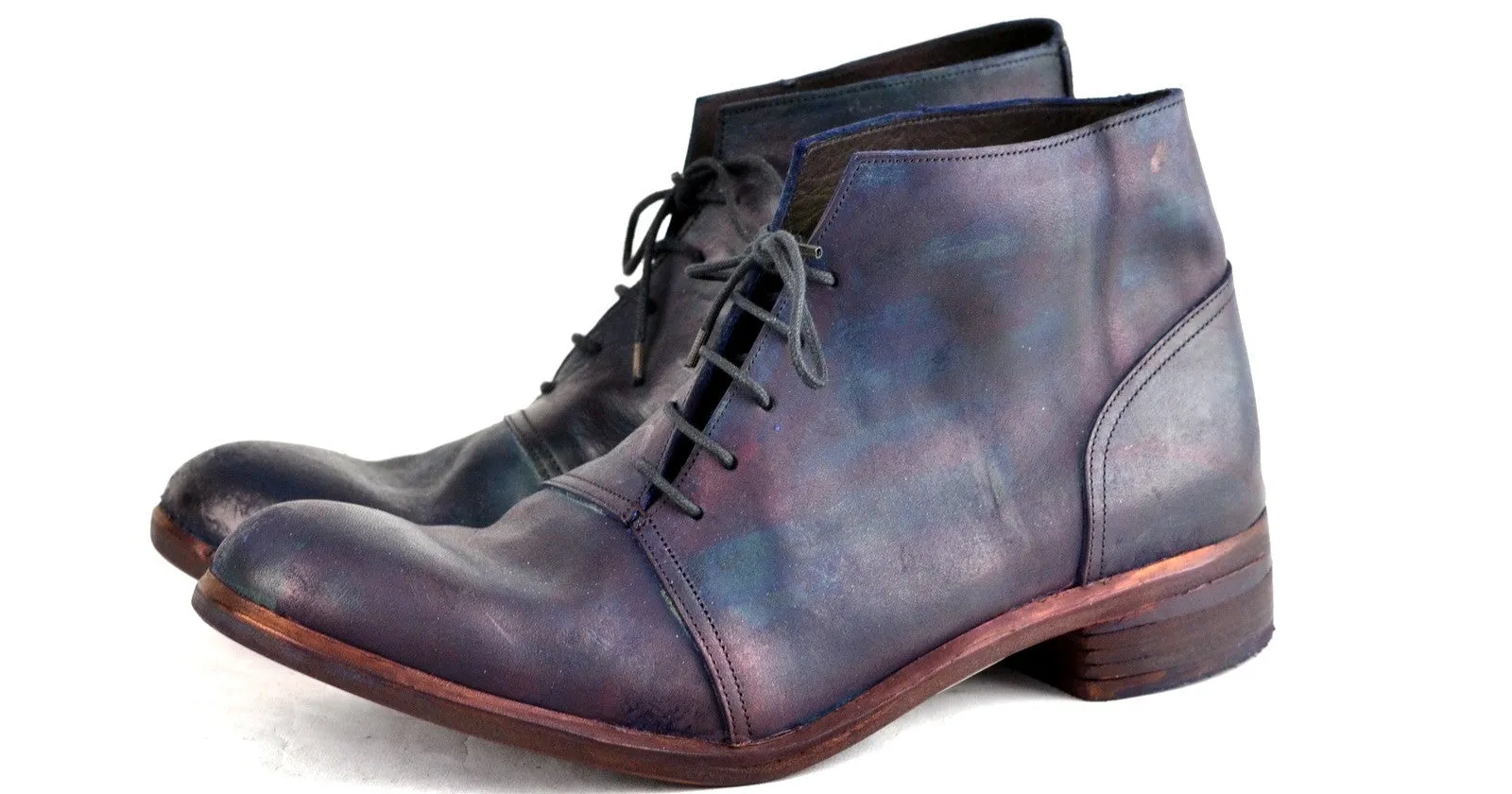 Half Boot  |  Navy | Overdye