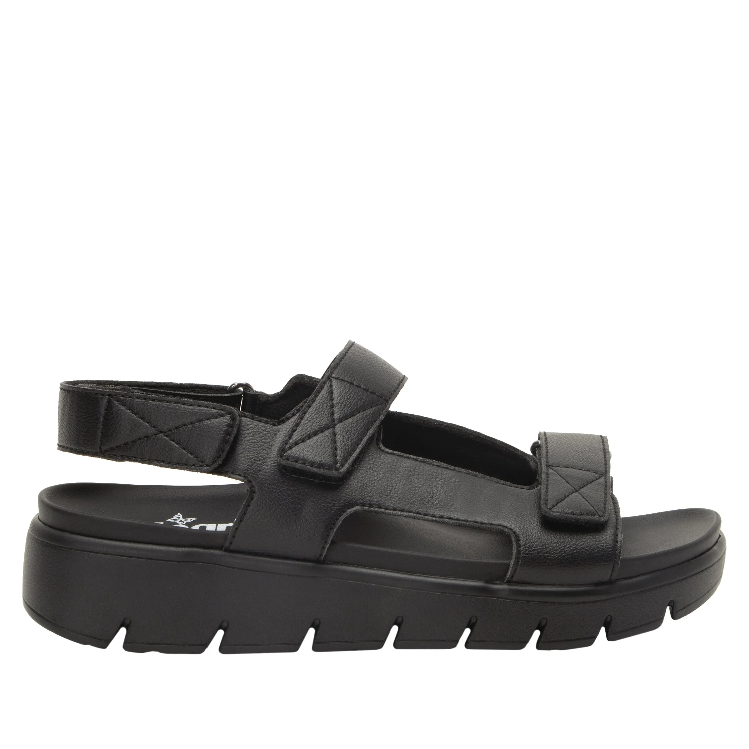 Henlee Black Sandal