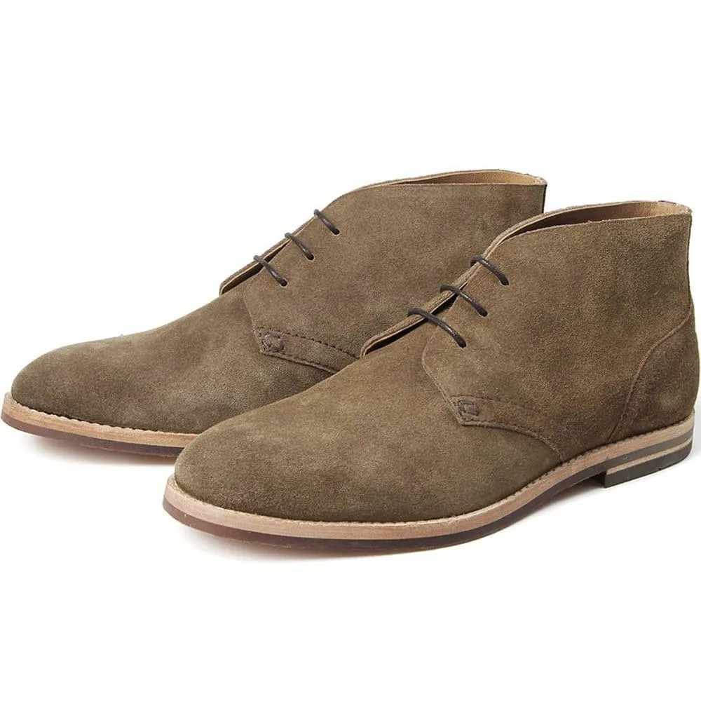 Hudson Shoes Houghton 3 Boots - Tobacco Suede