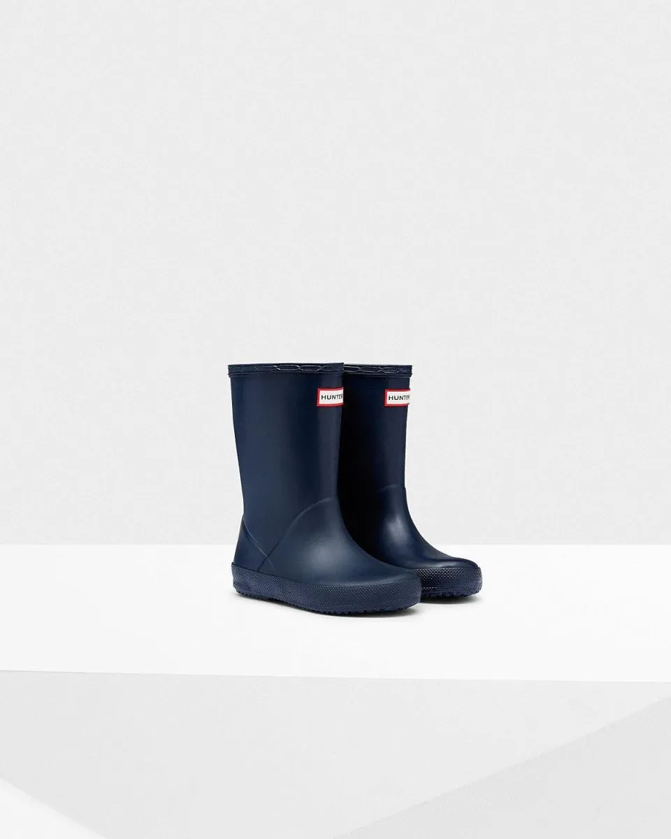 Hunter Original Kids First Classic Rain Boots Navy