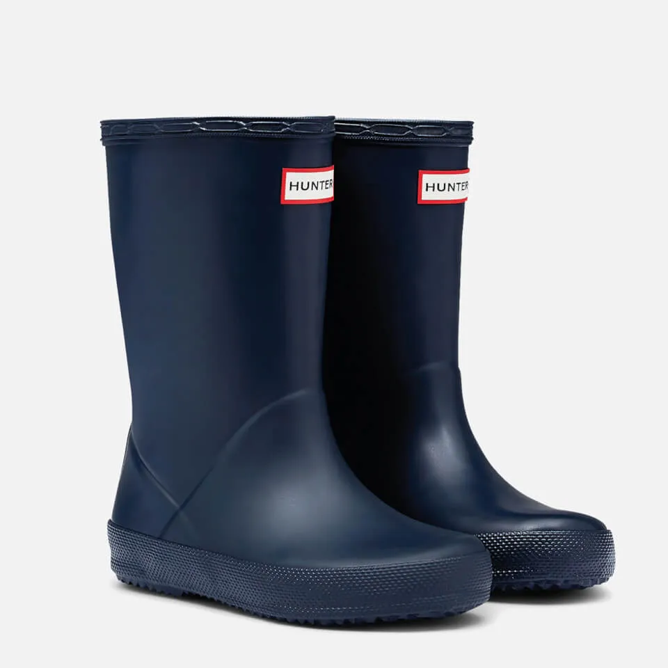 Hunter Original Kids Navy Wellington Boots