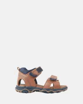 Hutton Junior Tan/Navy