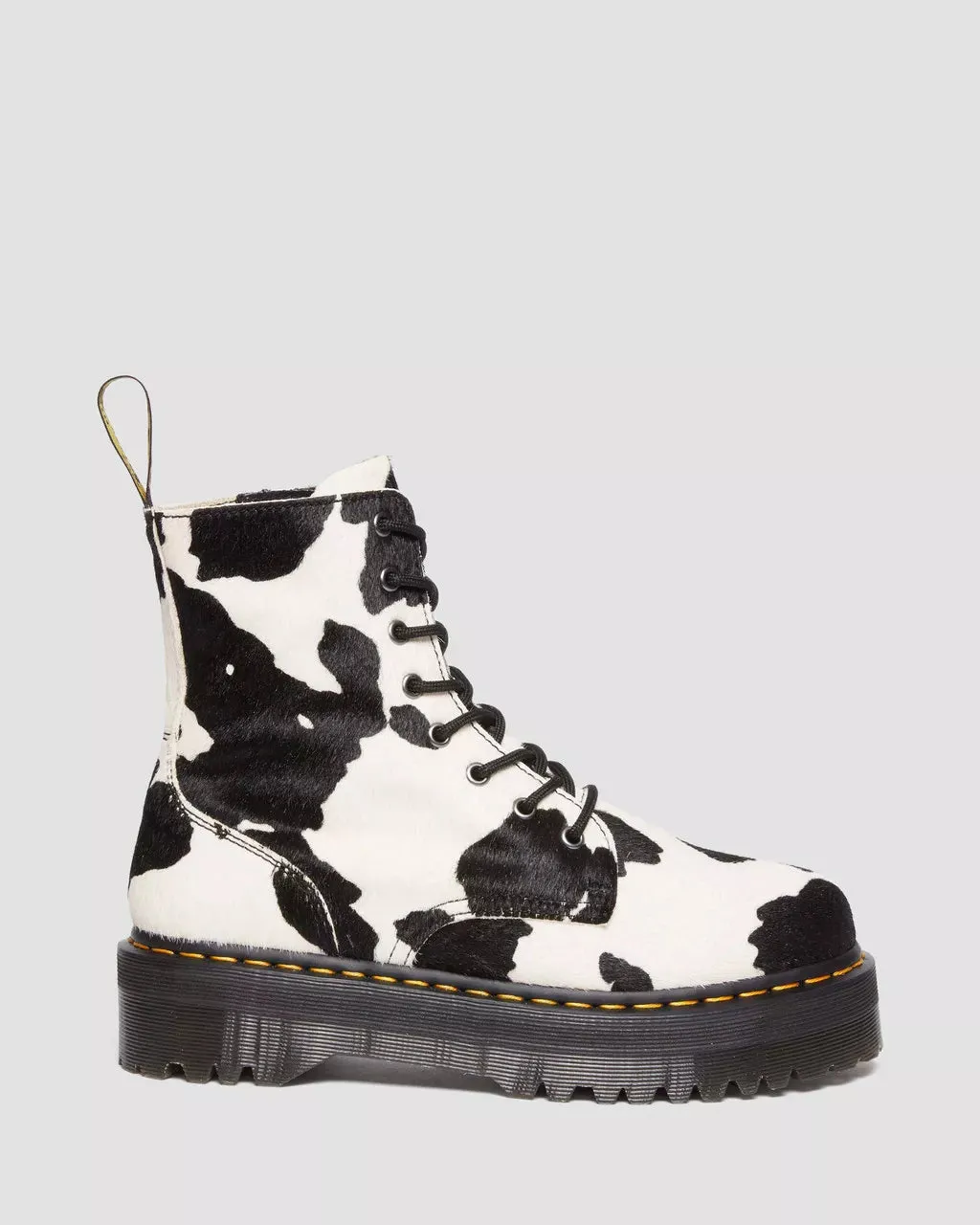 Jadon Boot Hair On Cow Print Platform Boots