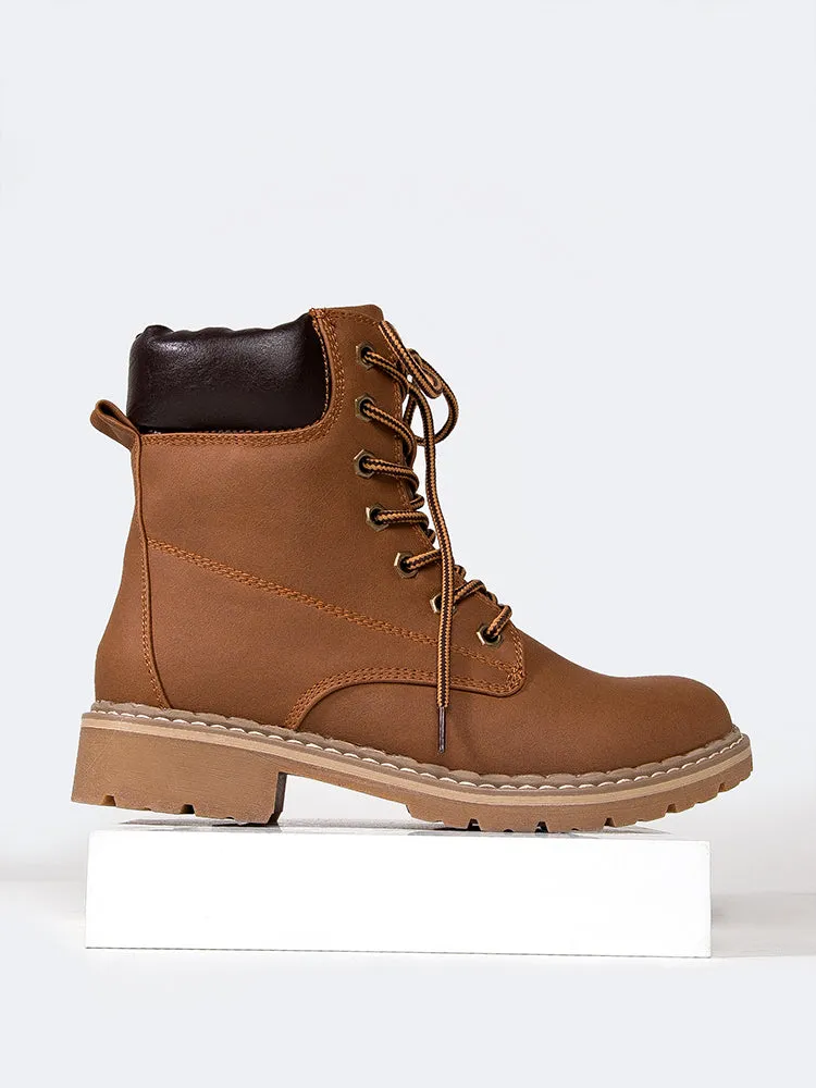 Lace Up Utility Boots