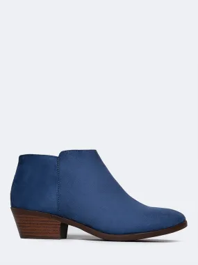 Low Ankle Western Bootie