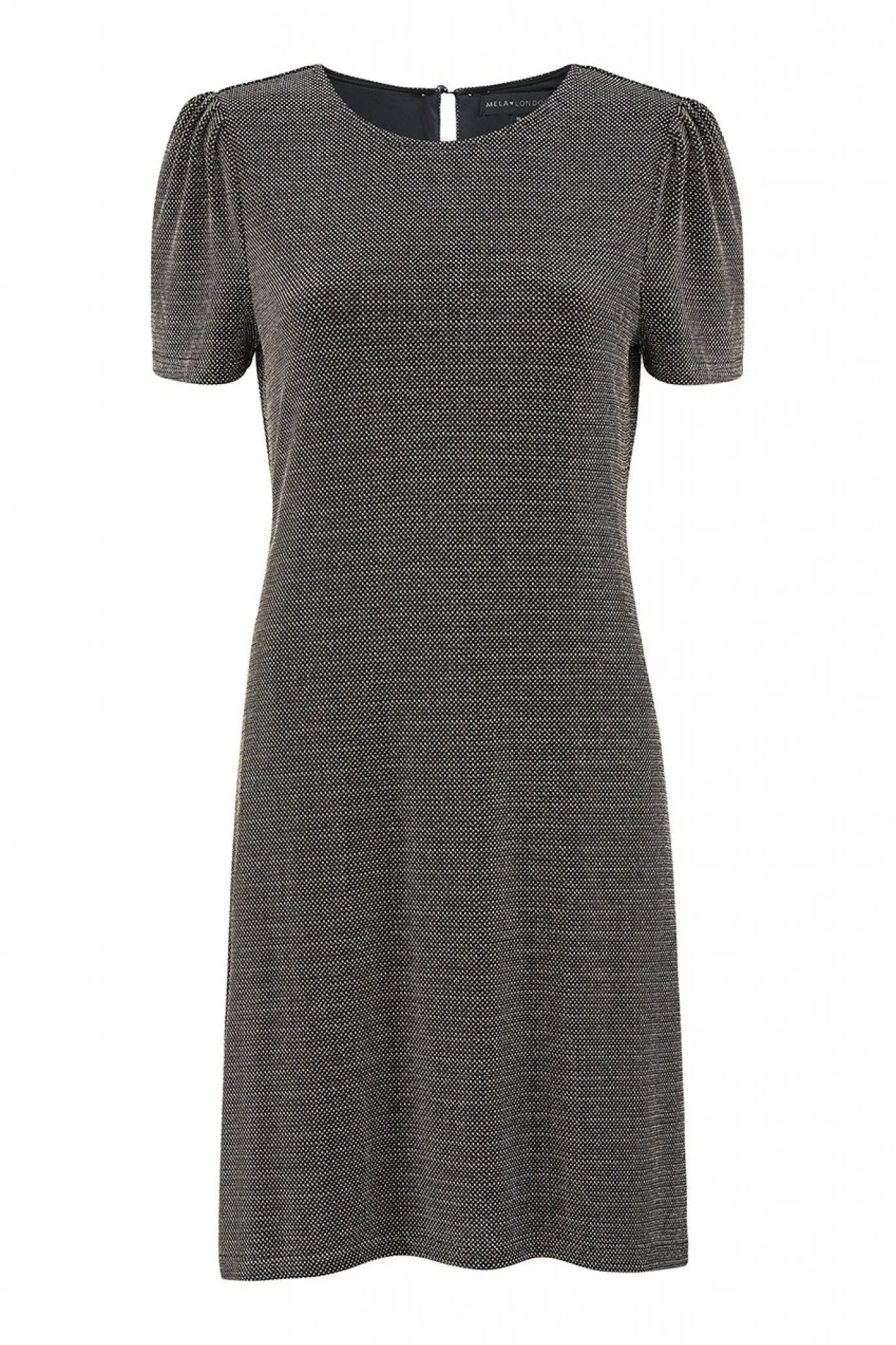 Mela London Metallic Stretch Tunic