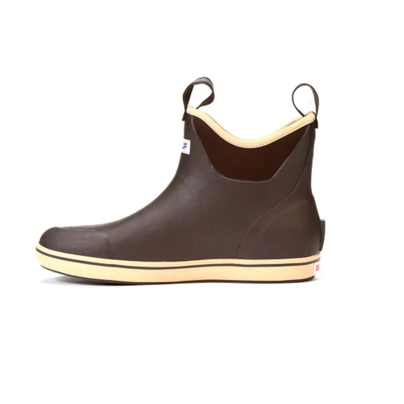 Men's 6 Inch Deck Ankle Boot in Chocolate