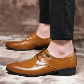 Men's Oxfords Formal Dress Leather Shoes