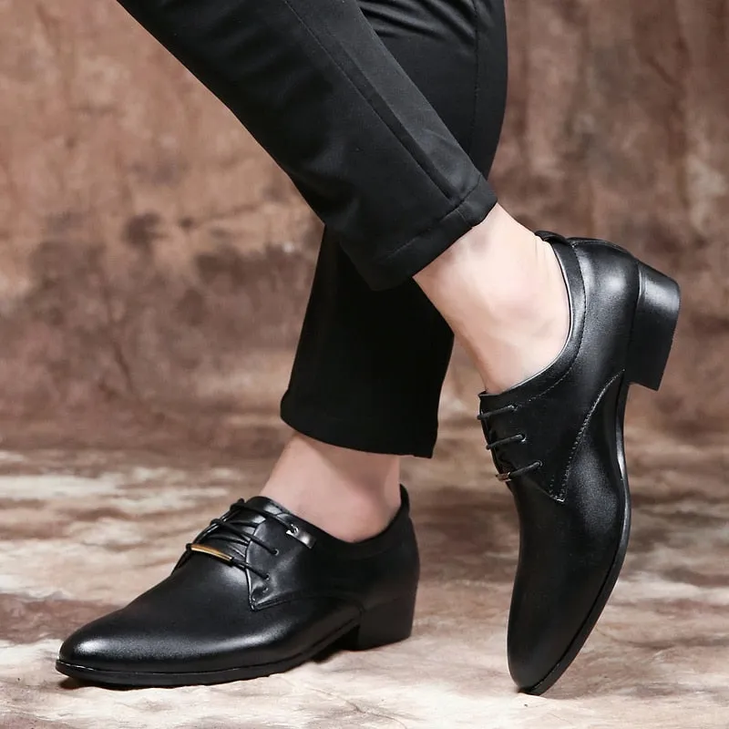 Men's Oxfords Formal Dress Leather Shoes