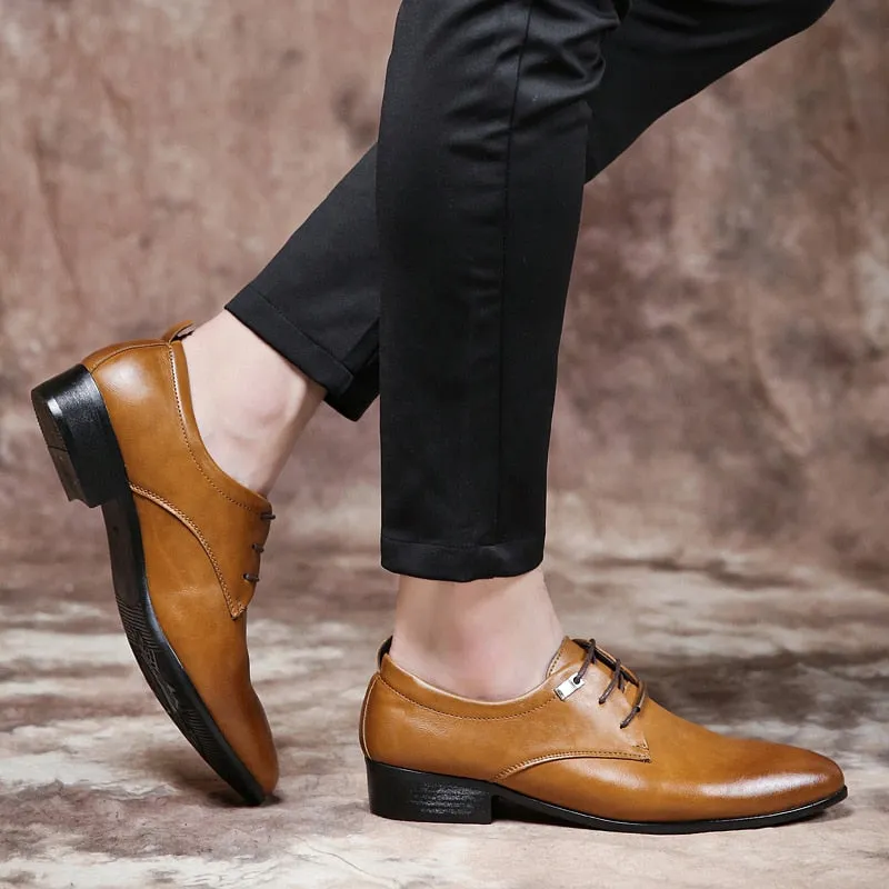 Men's Oxfords Formal Dress Leather Shoes