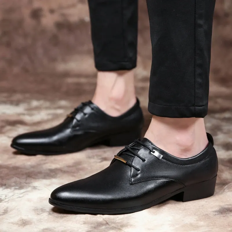 Men's Oxfords Formal Dress Leather Shoes