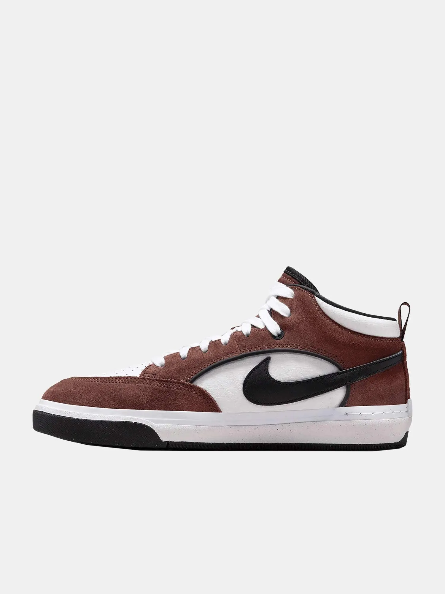 Nike SB React Leo - Light Chocolate / Black - White