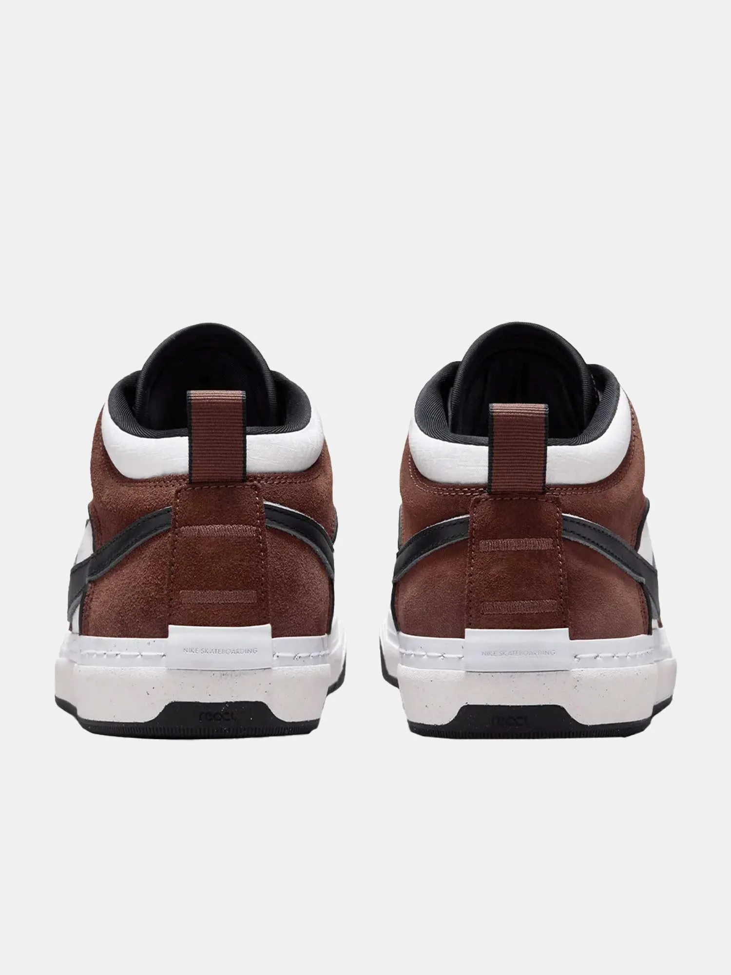 Nike SB React Leo - Light Chocolate / Black - White