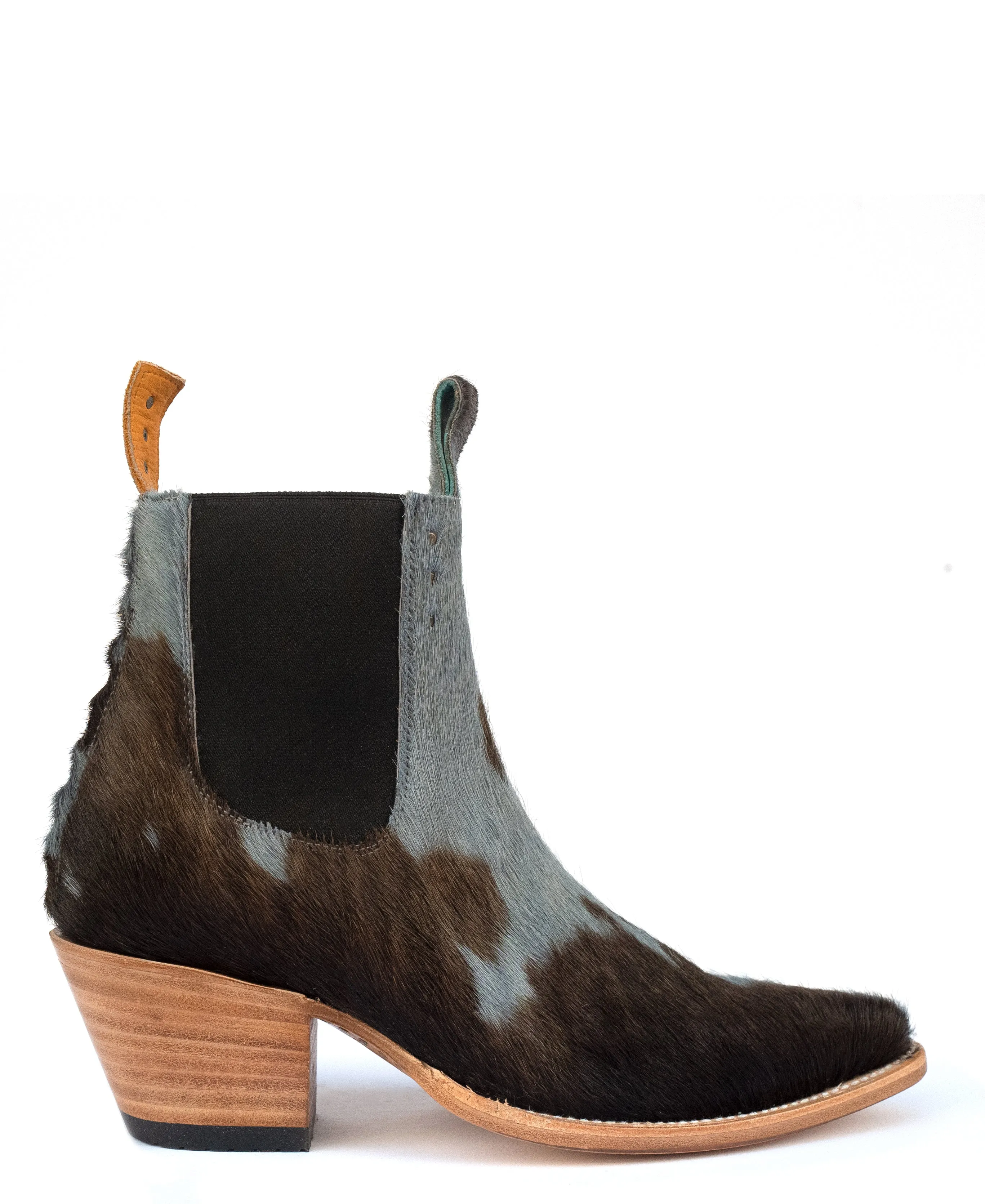 No.1001 FREEWAY chelsea boot deep dusk fur men's