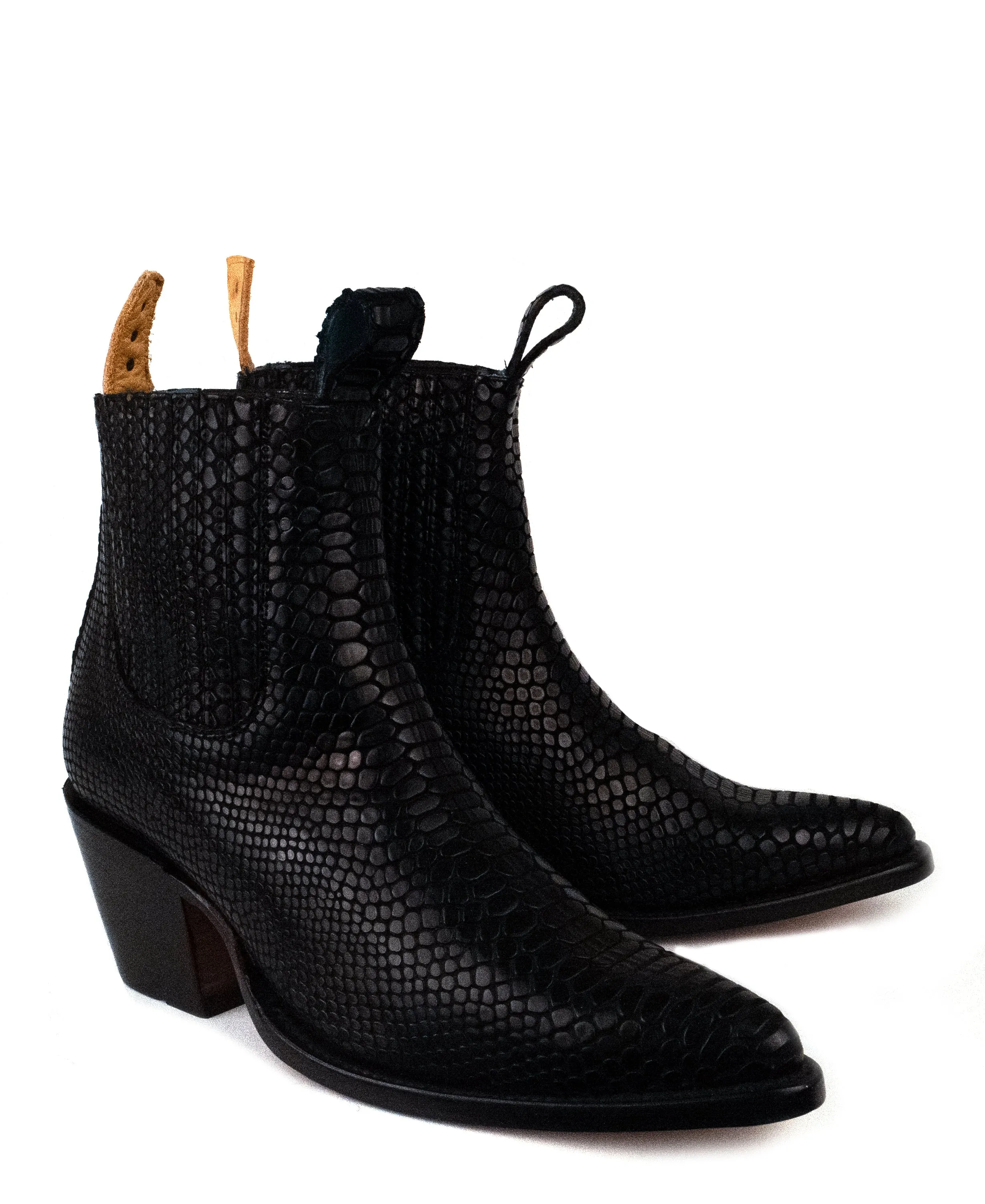 No.1001 FREEWAY chelsea boot deep space serpentine women's