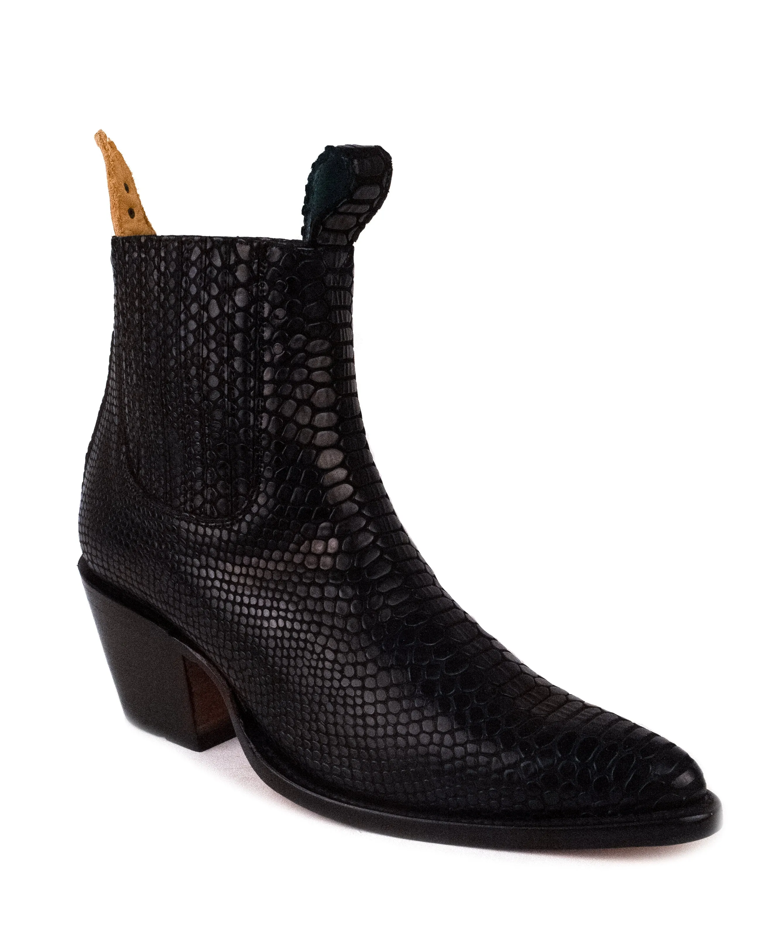 No.1001 FREEWAY chelsea boot deep space serpentine women's