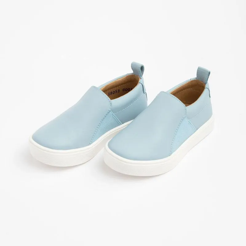 Powder Blue Slip On Sneaker