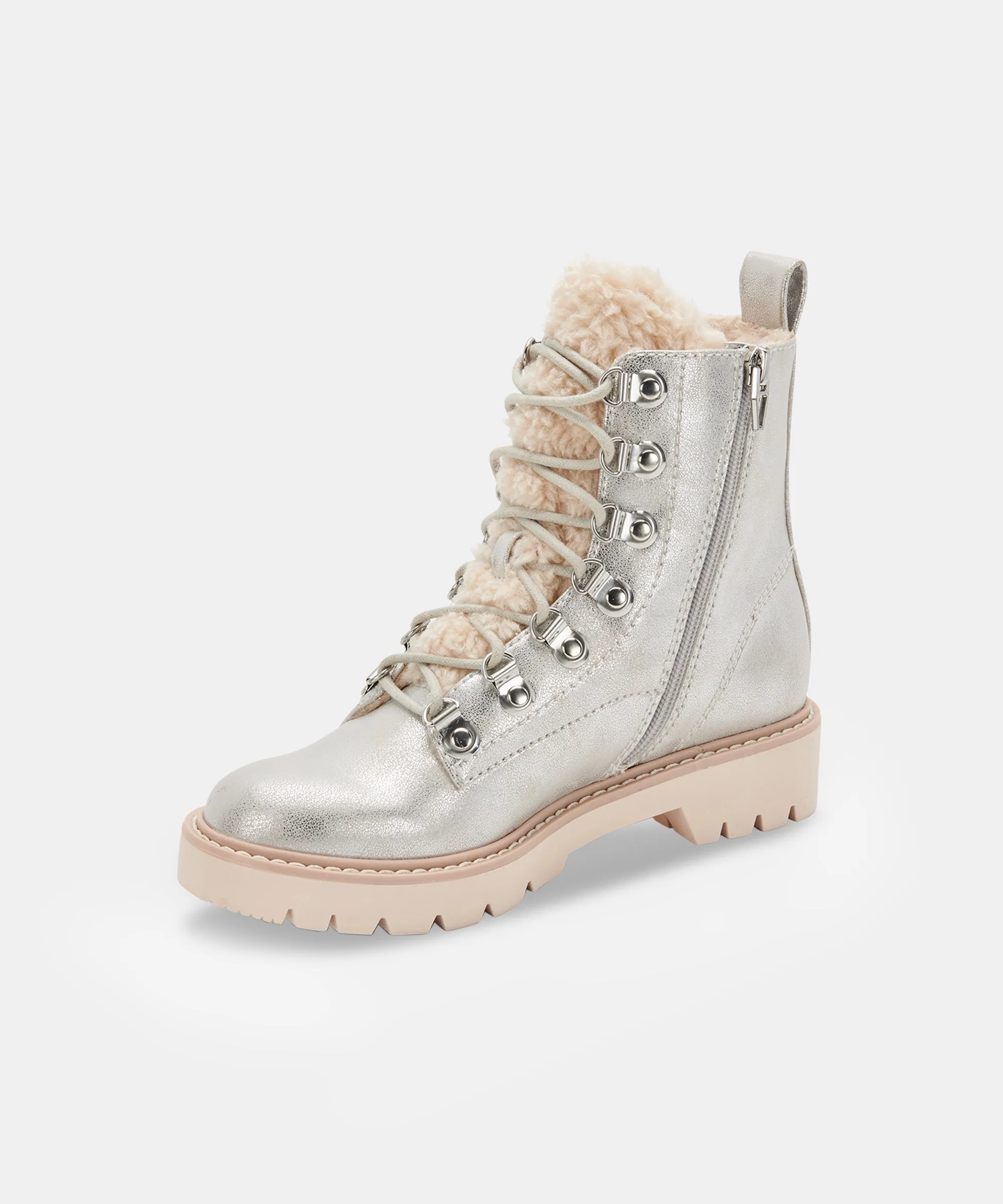 PUCK BOOTIES SILVER STELLA re:vita