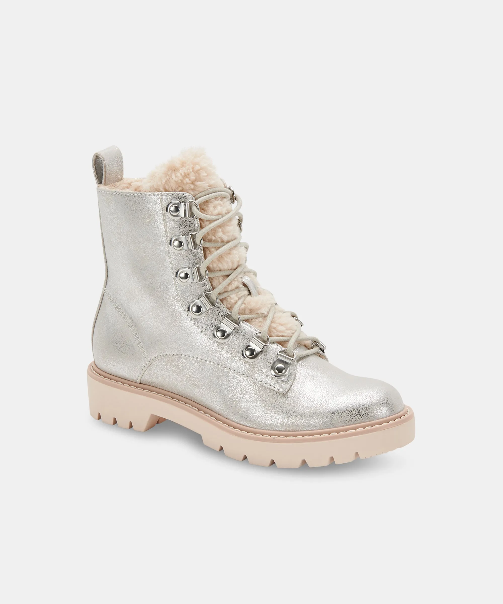 PUCK BOOTIES SILVER STELLA re:vita