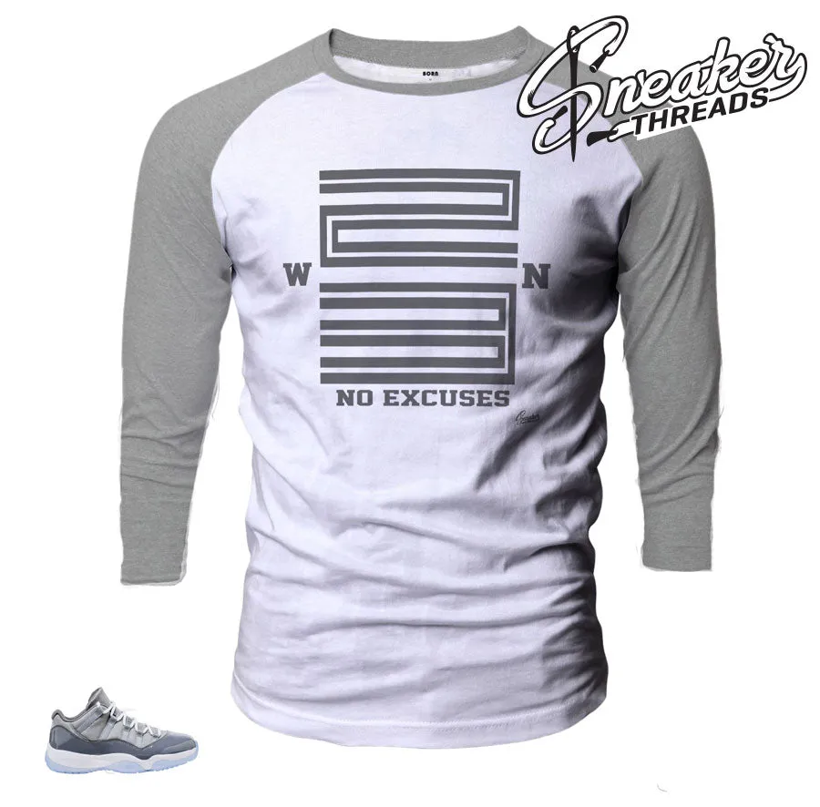 Retro 11 Cool Grey WIN 23 Raglan